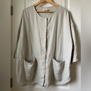 Beaton Linen lightweight jacket